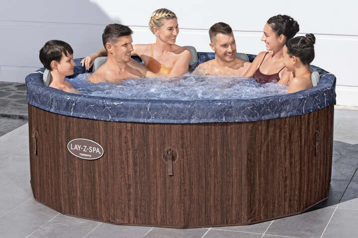 Bestway LAY-Z-SPA® Energiespar-Whirlpool Toronto AirJet™ rund 190 x 70 cm